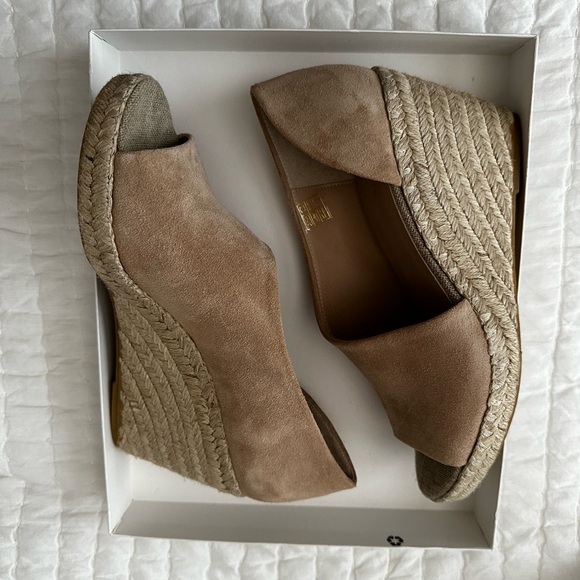 Vince Sutton Wedge Espadrille Sandal 8.5 - Picture 2 of 4